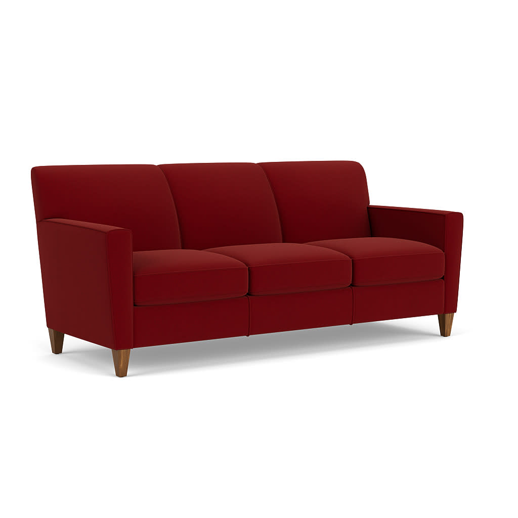 Digby Leather Sofa 80" W