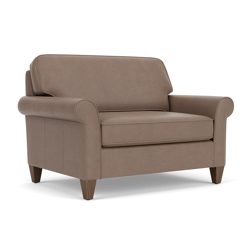 Westside Leather Chair and a Half