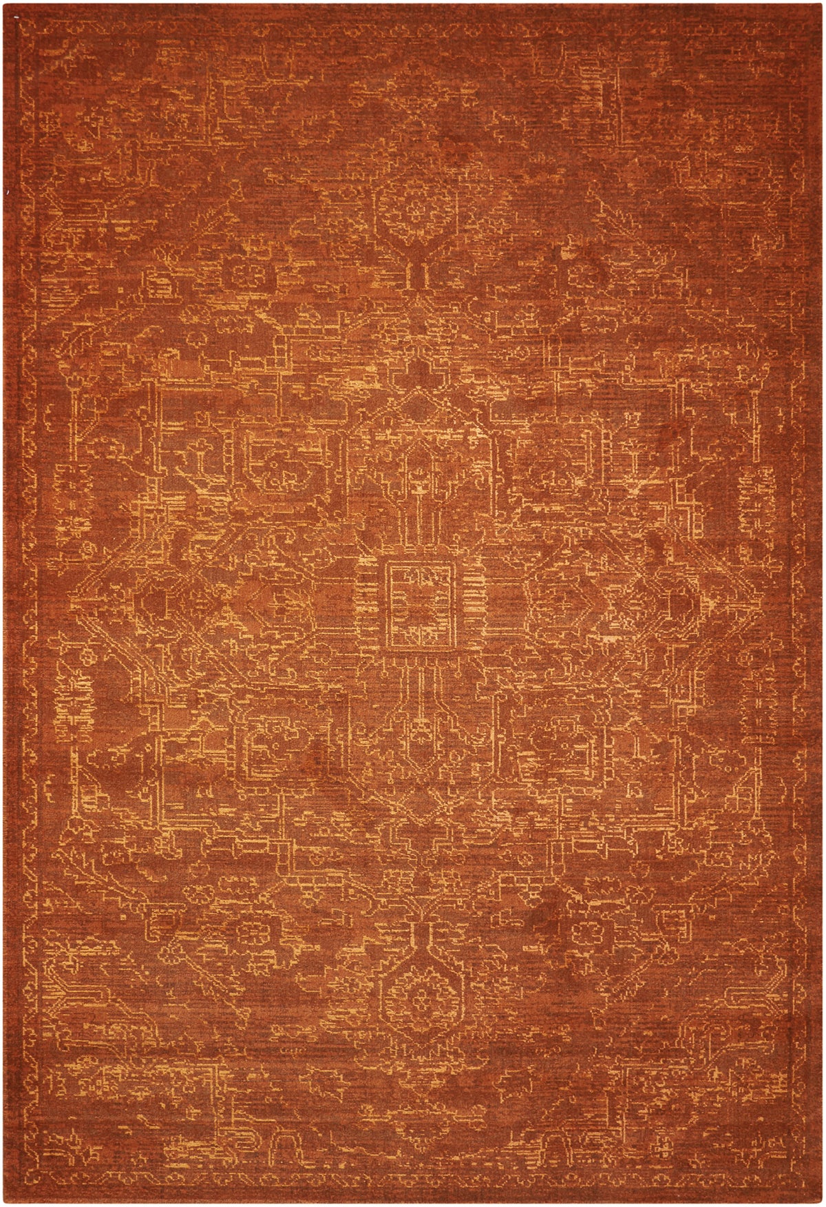Silken Allure SLK14 Chocolate Rug