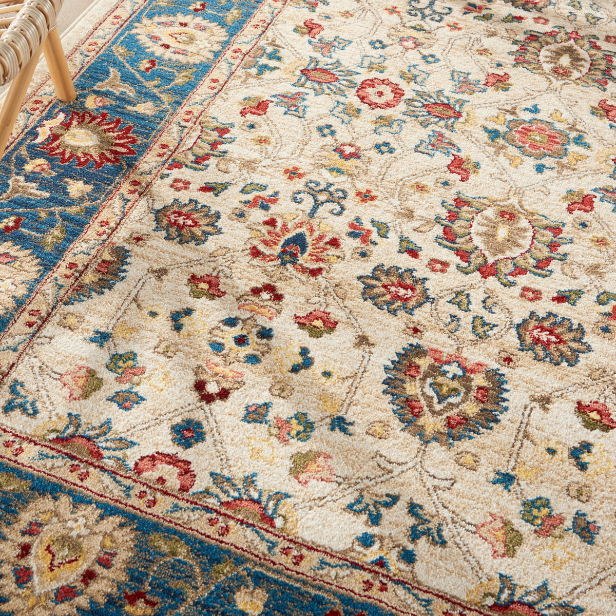 Karisma KAR01 Ivory Blue Rug