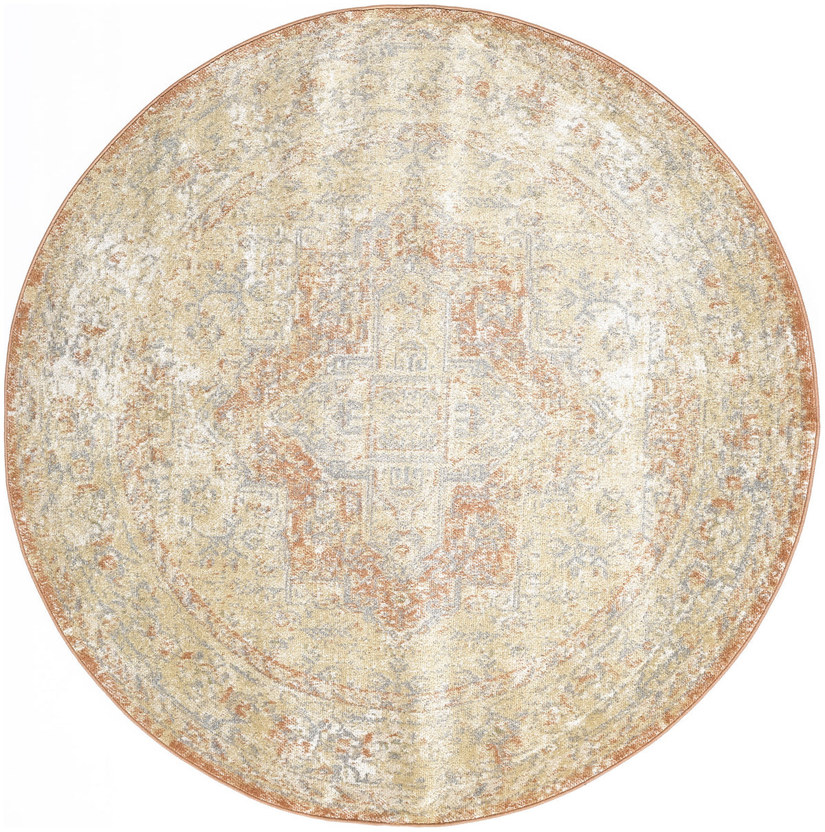 Nourison Essentials Persian NRE07 Beige Rust Rug