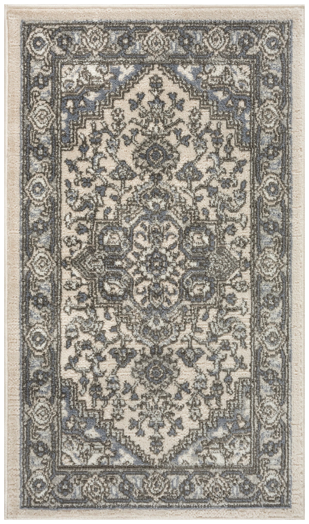 Quarry QUA05 Ivory Blue Rug
