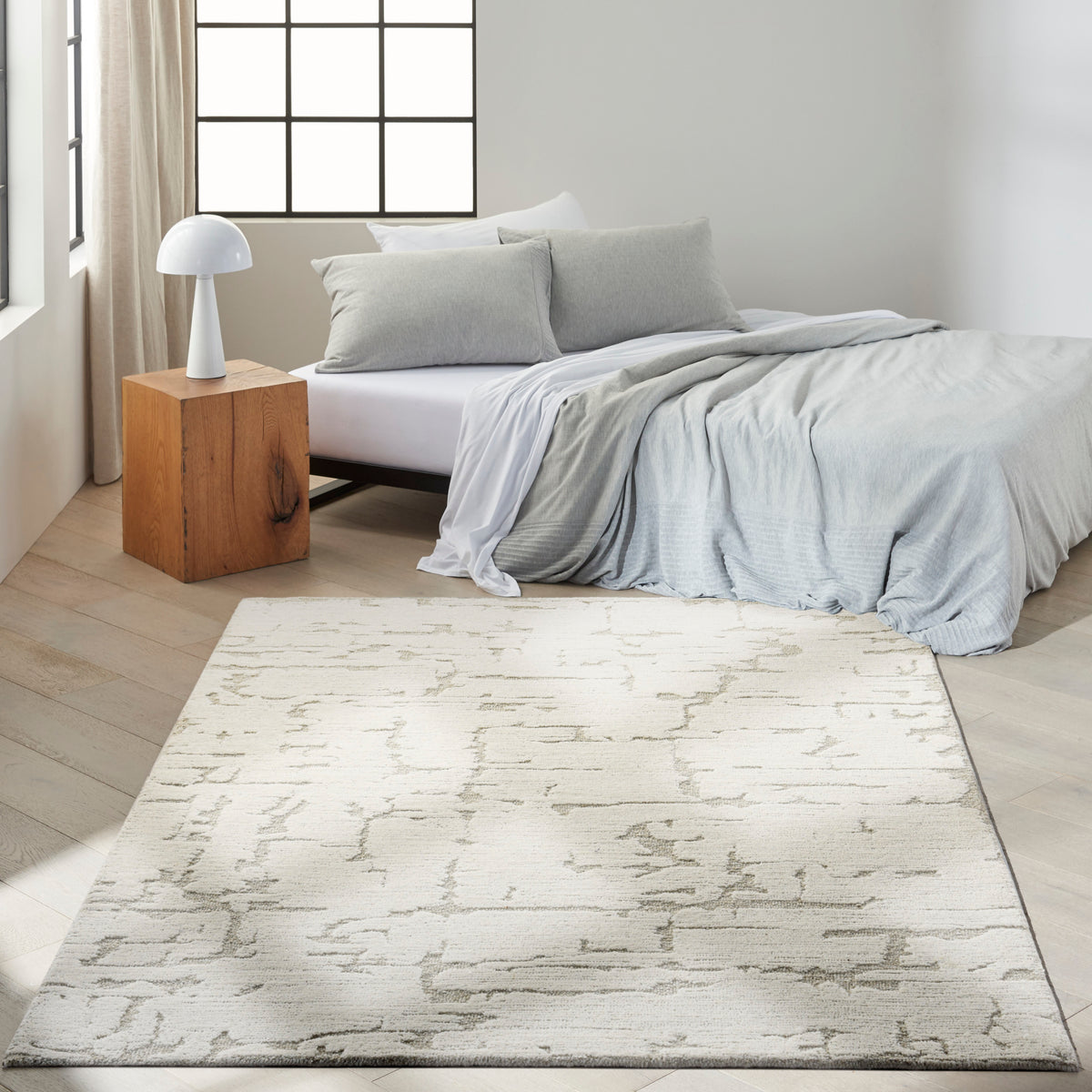 CK009 Sculptural SCL01 Ivory Rug