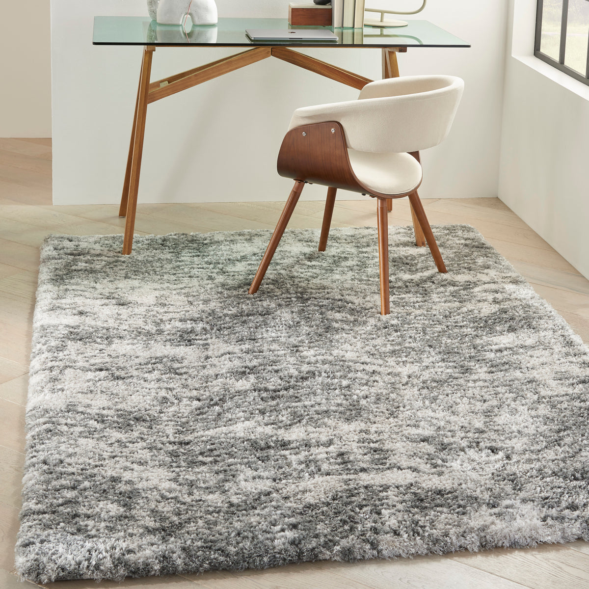 Dreamy Shag DRS04 Charcoal Grey Rug