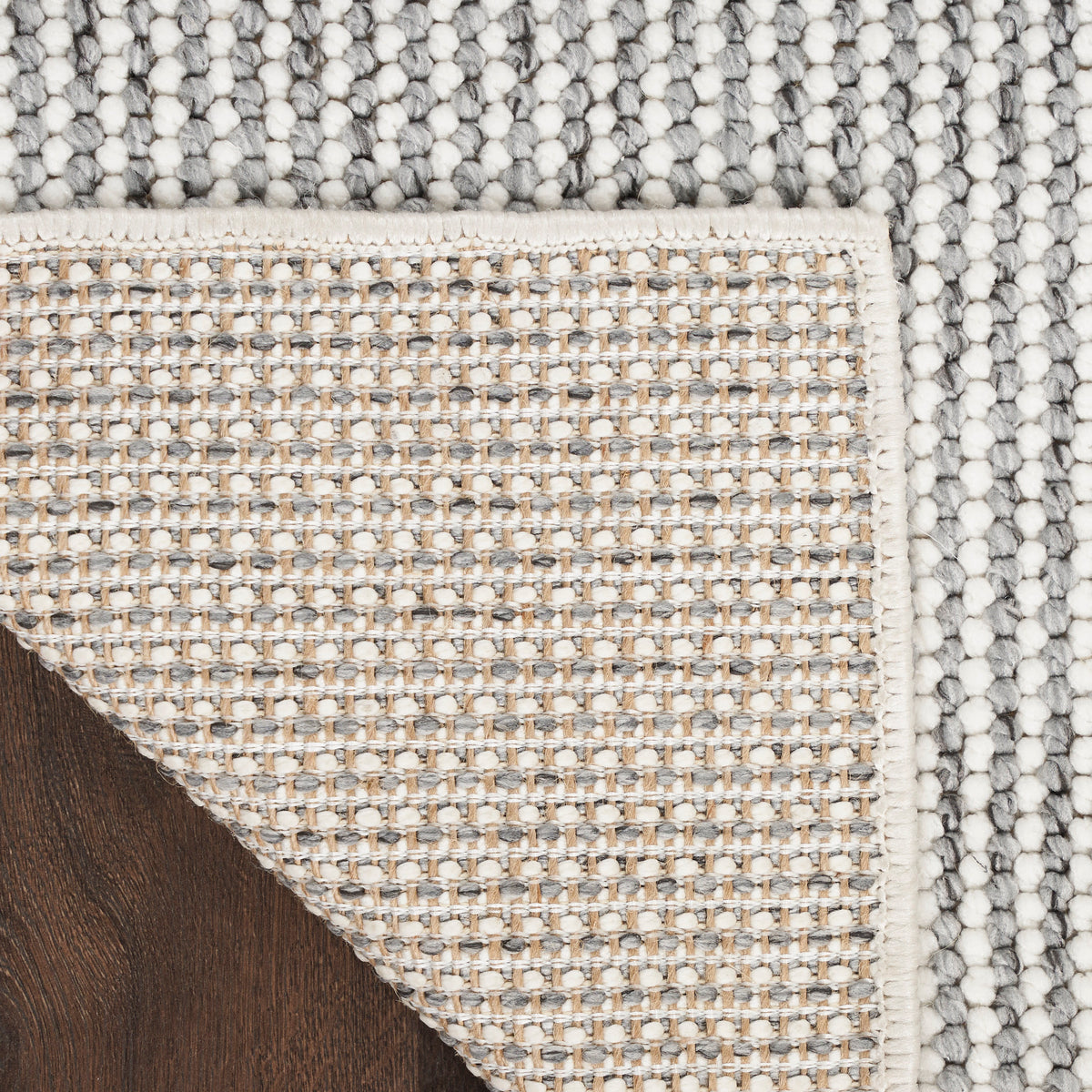 Natural Texture NTX01 Ivory Grey Rug