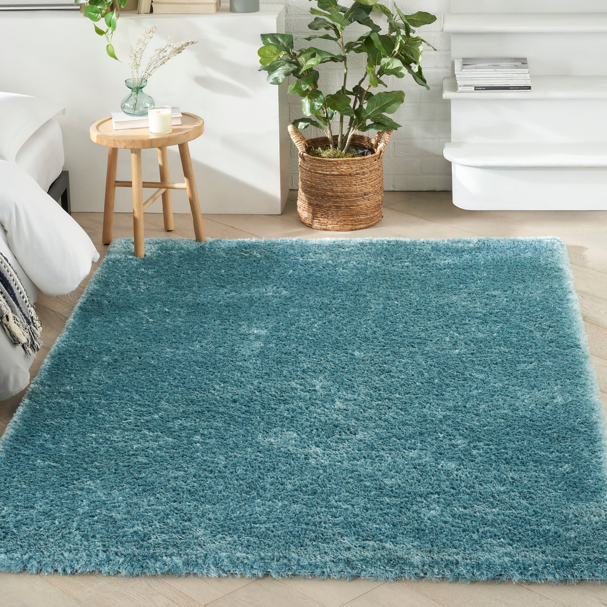 Dreamy Shag DRS05 Aqua Rug