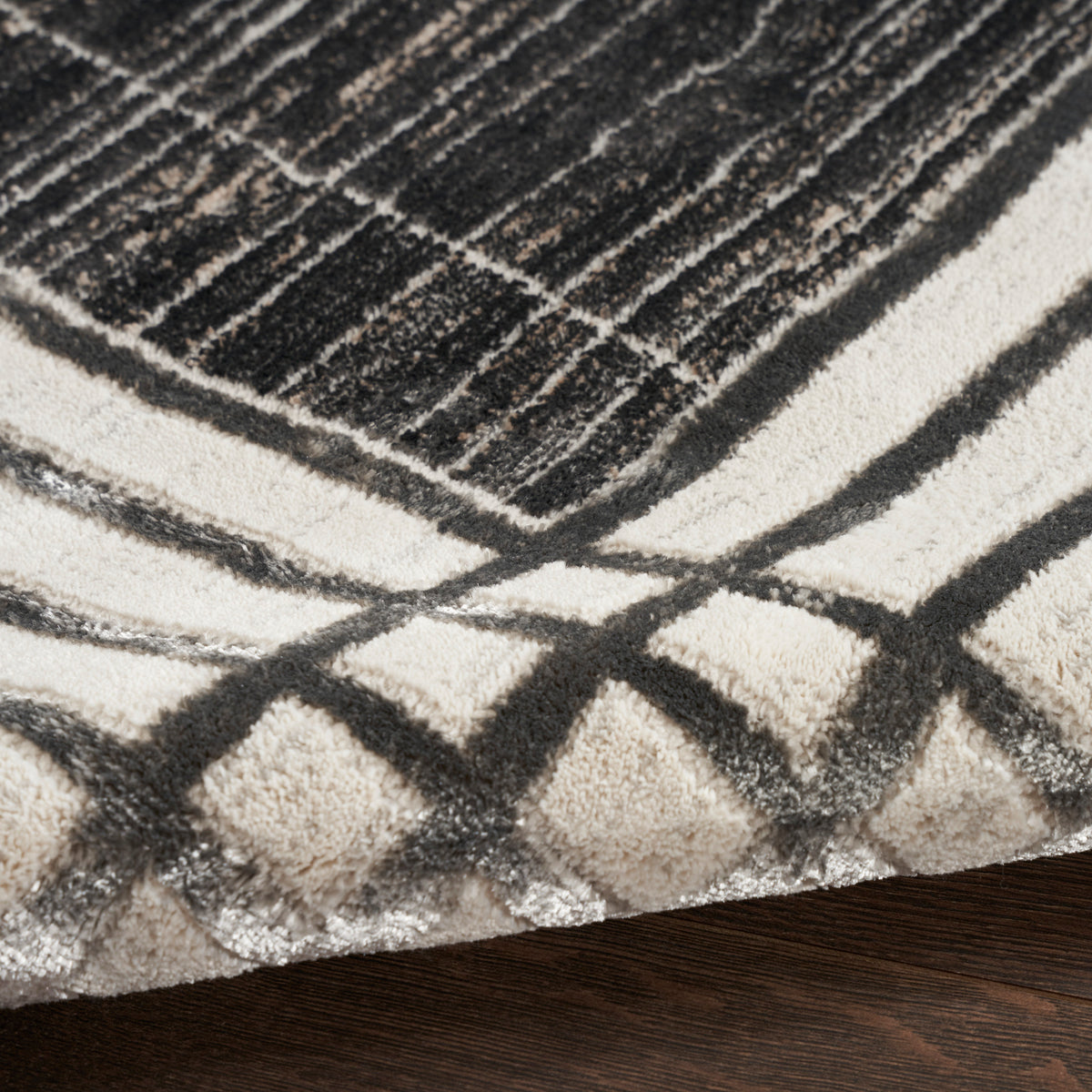 Desire DSR01 Charcoal Silver Rug
