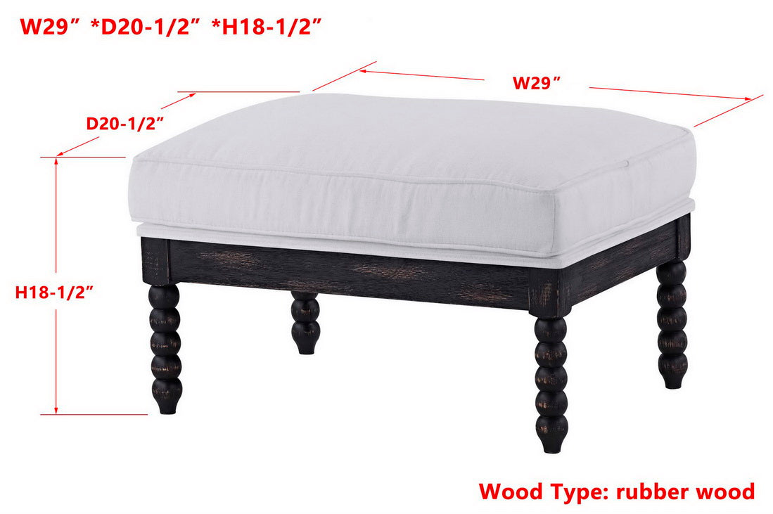 Willow Ottoman