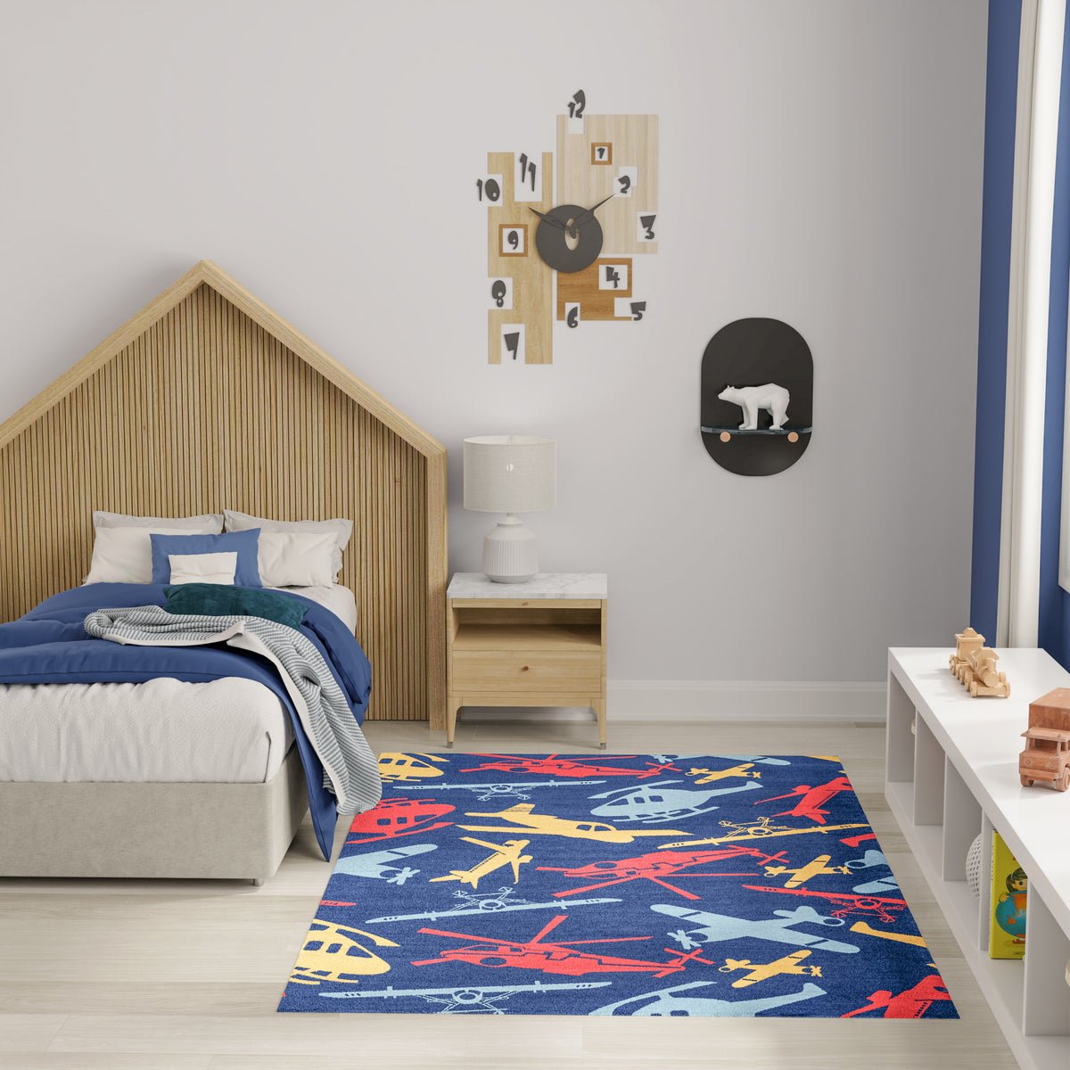 Imagination IMA06 Navy Multicolor Rug