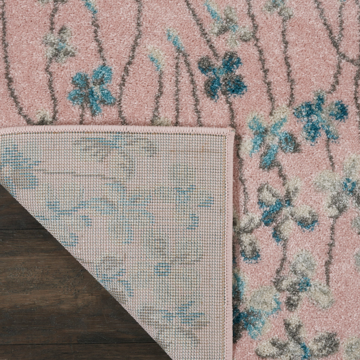 Tranquil TRA04 Pink Rug