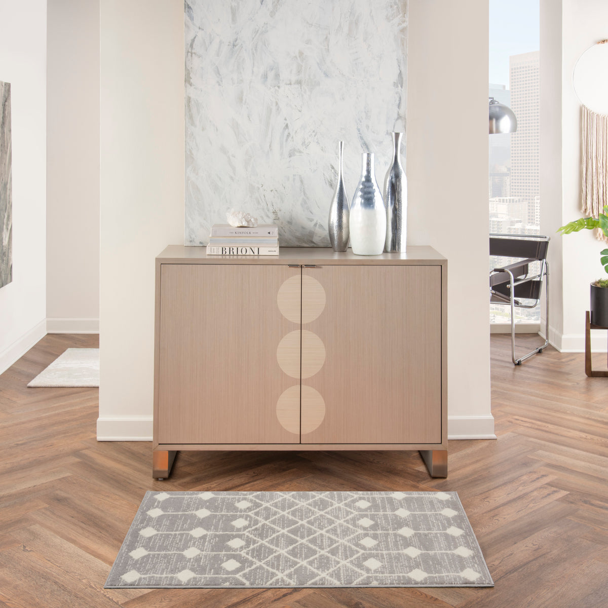 Grafix GRF37 Grey Rug