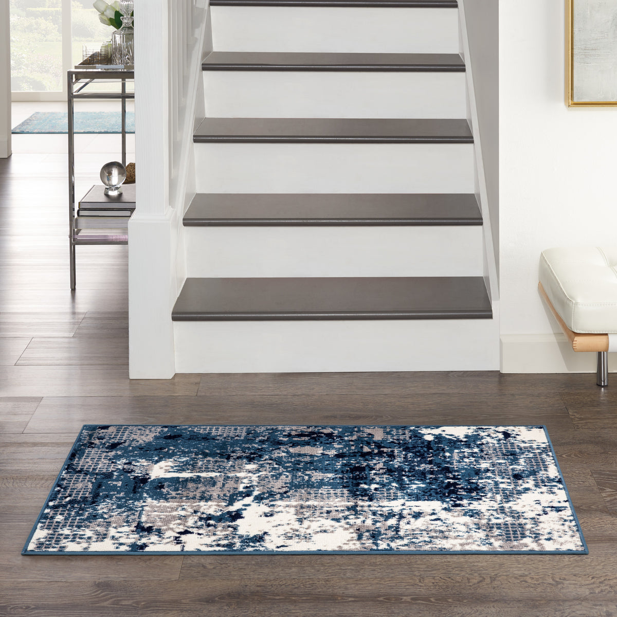 Grafix GRF38 Navy Blue Rug
