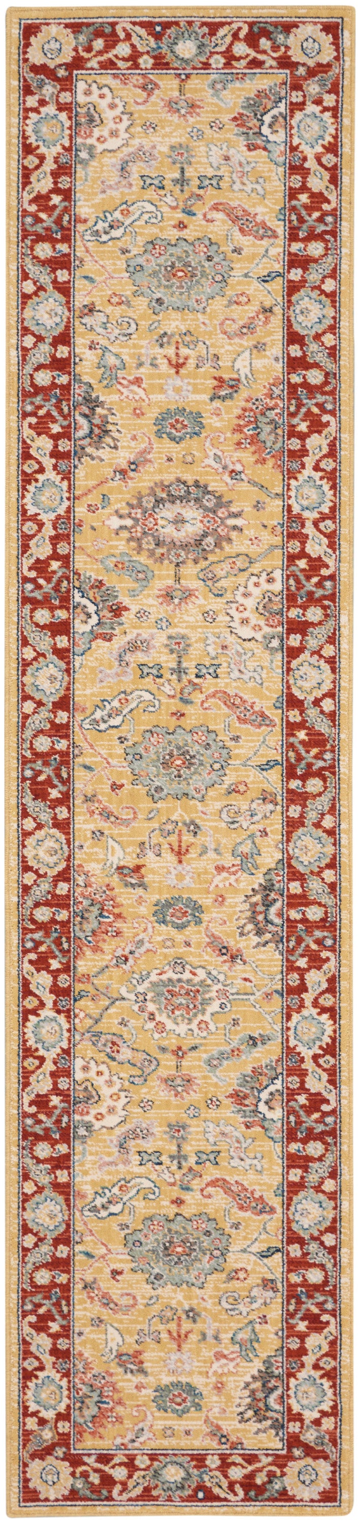 Parisa PSA07 Gold Brick Rug