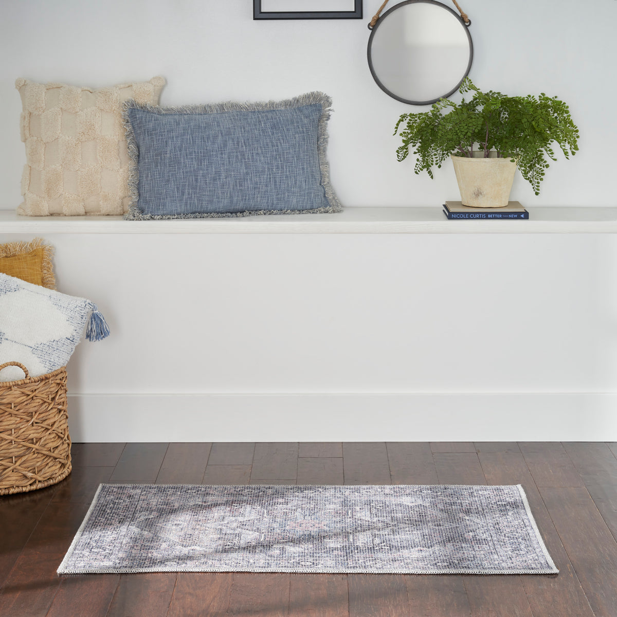 New Concept Washables SR101 Grey Rug