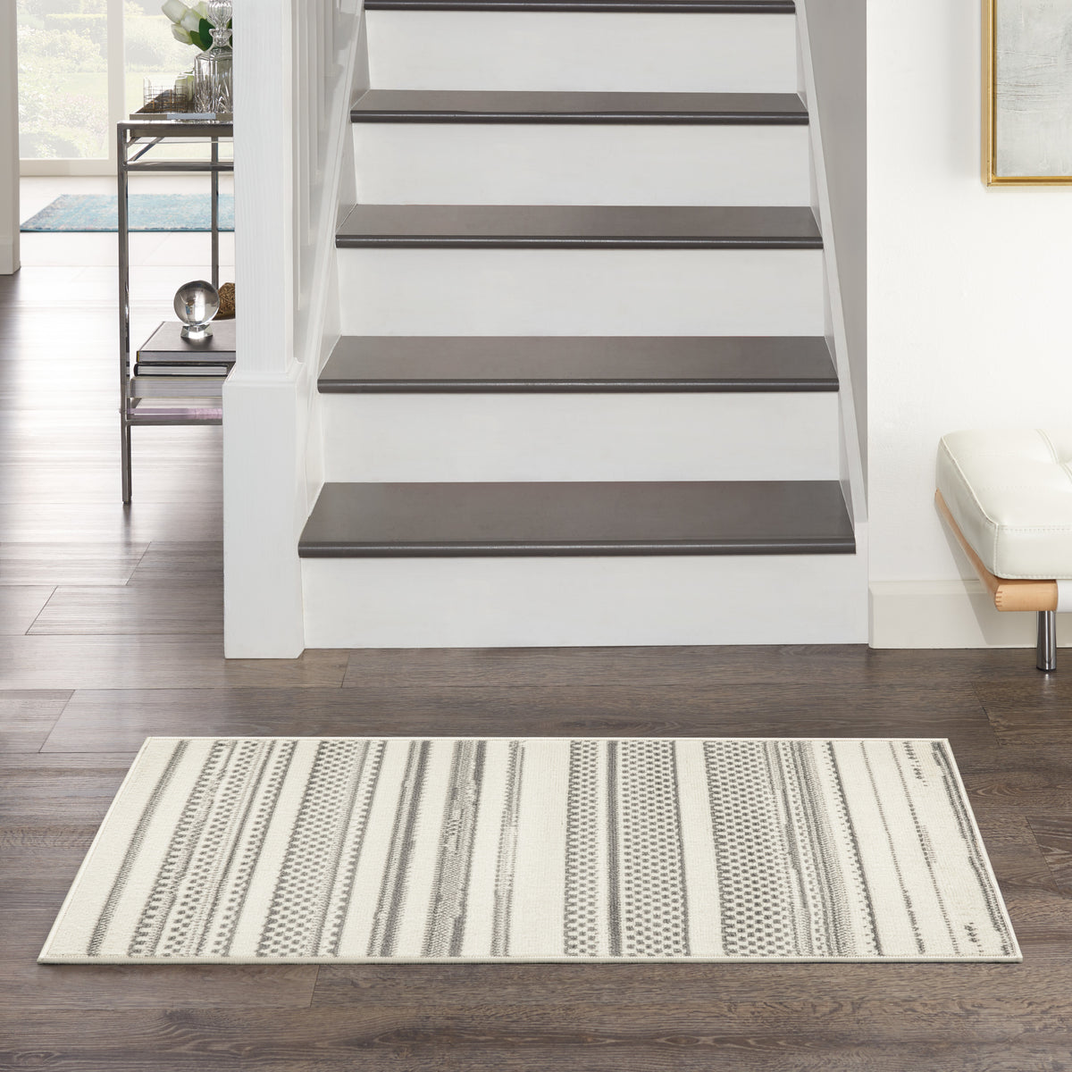 Grafix GRF41 Ivory Grey Rug