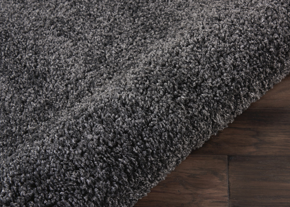 Malibu Shag MSG01 Dark Grey Rug