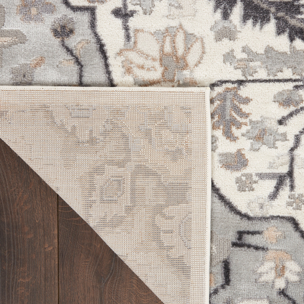 Elation ETN09 Ivory Grey Rug