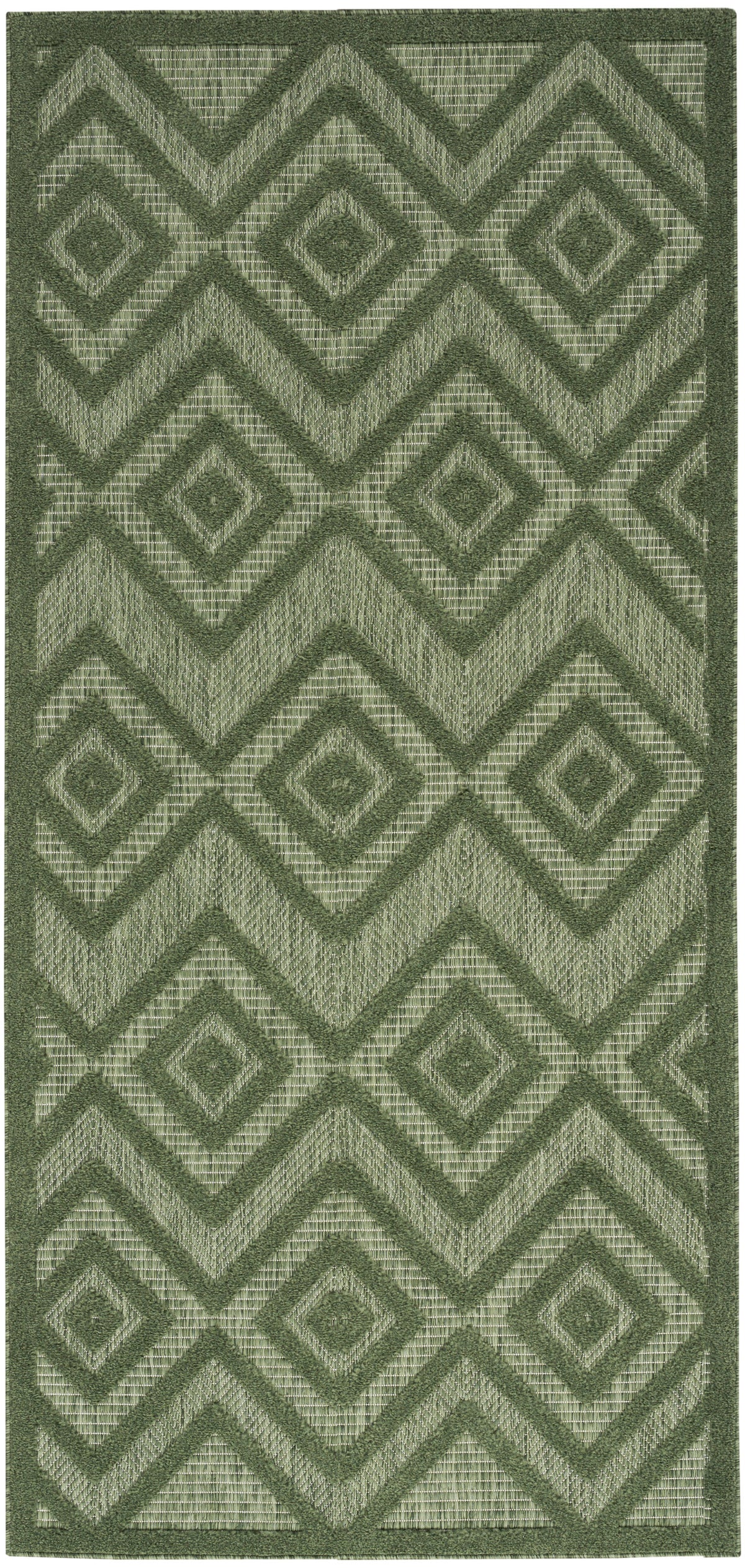 Versatile NRV01 Green Rug