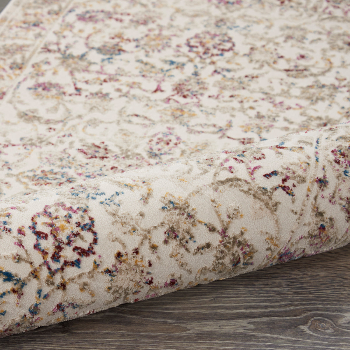 Melody MEL02 Ivory Multicolor Rug