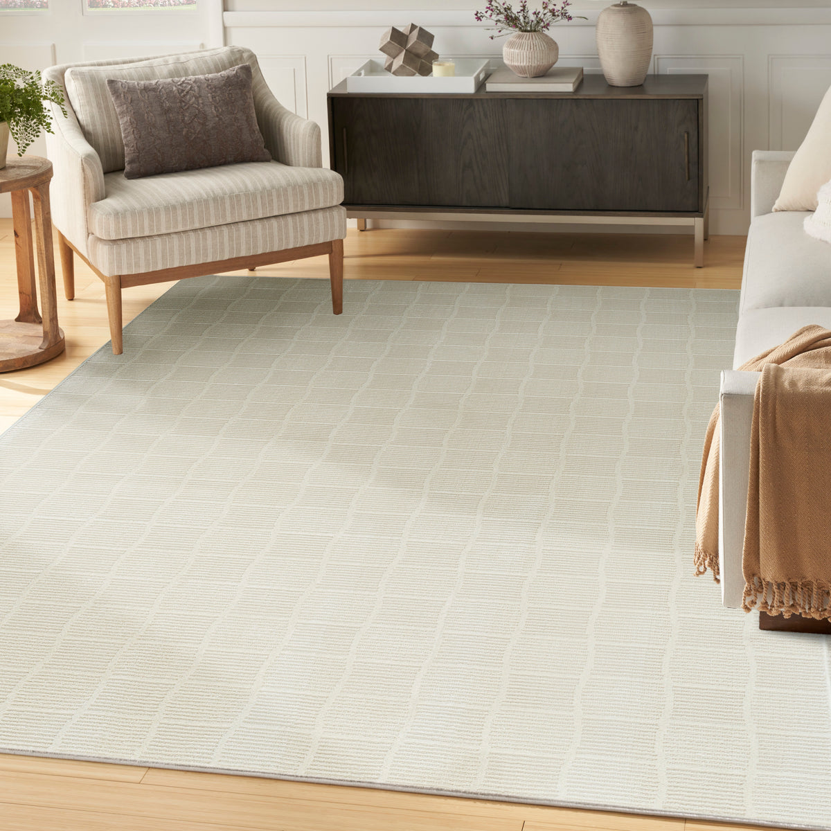 Eco Cycle ECY05 Ivory Rug
