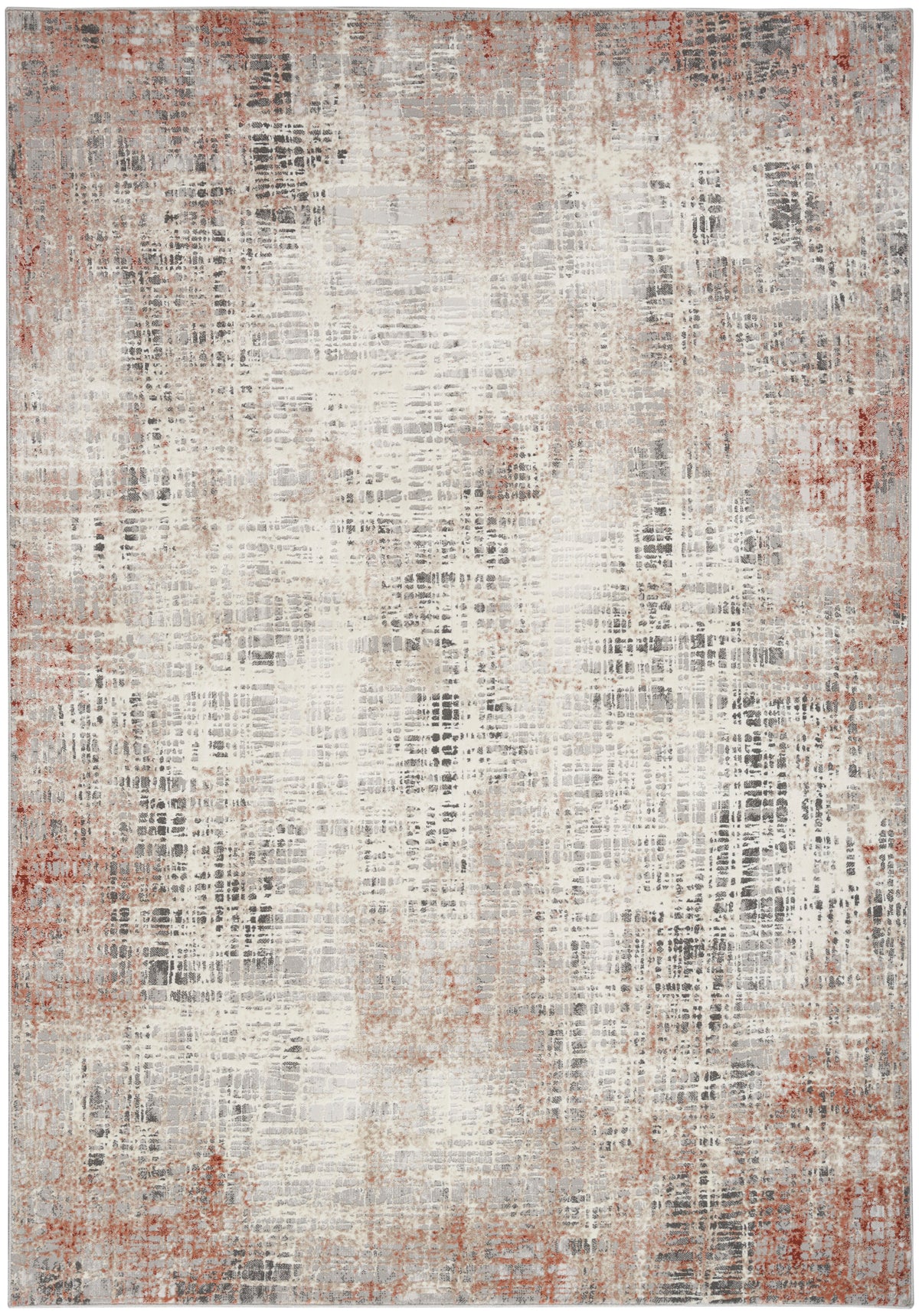 CK022 Infinity IFN01 Rust Multicolor Rug