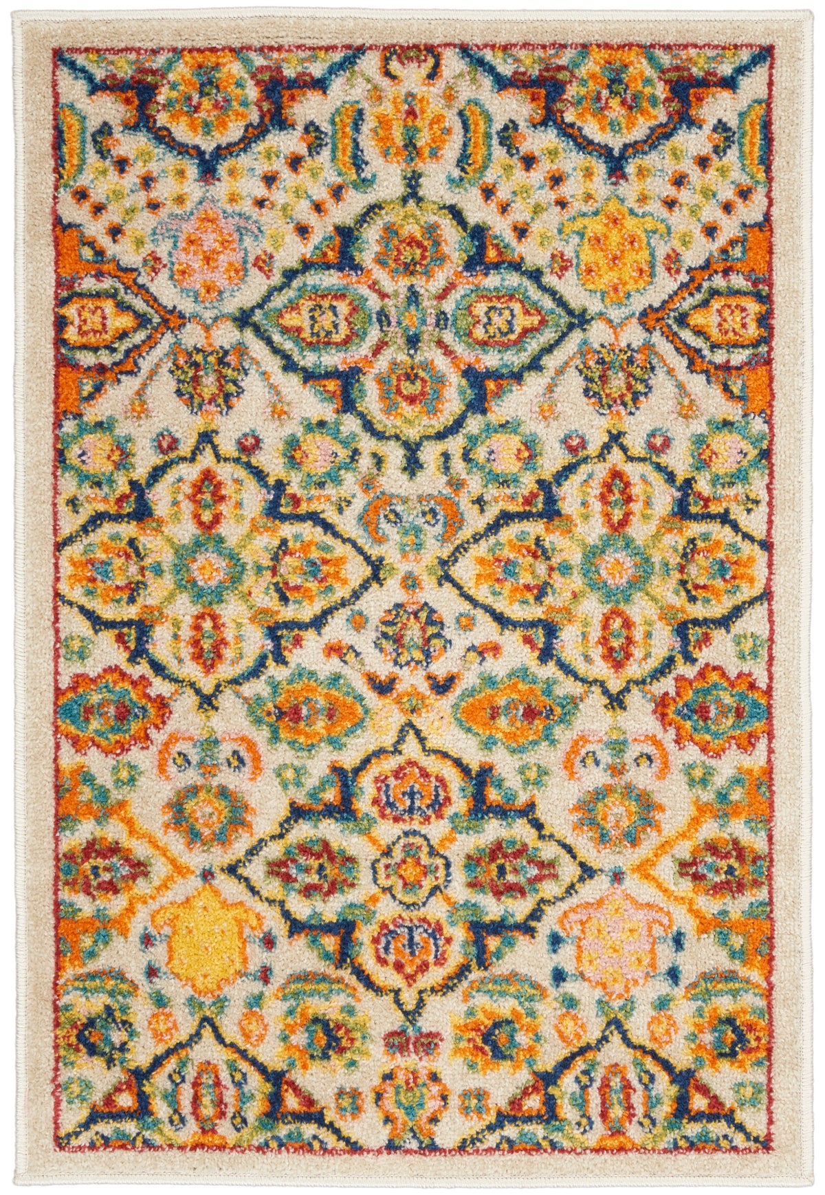 Allur ALR03 Ivory Multicolor Rug