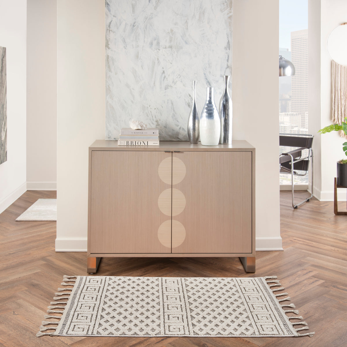 Paxton PAX05 Ivory/Grey Rug
