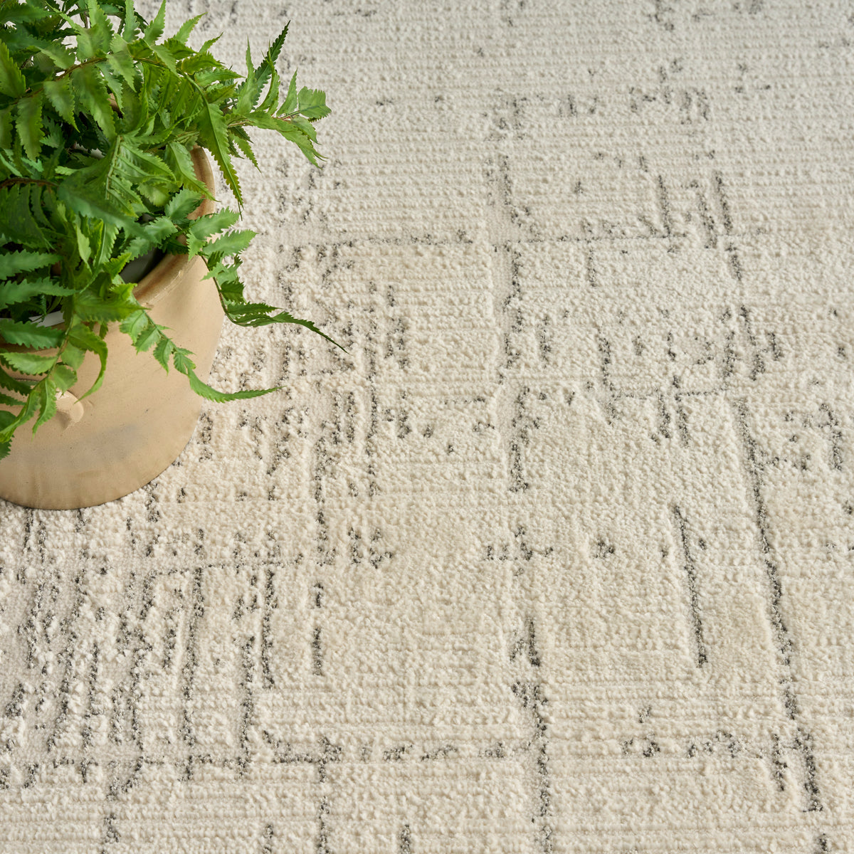 Ivory Hues IVH01 Ivory Grey Rug