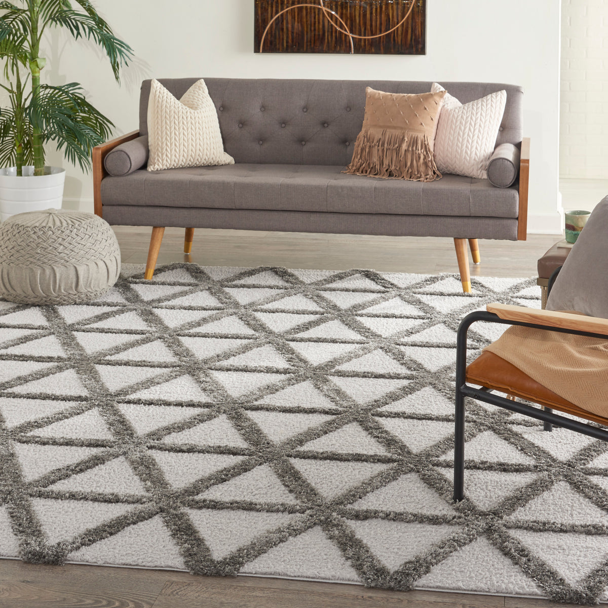 Highlands HND01 Grey Rug