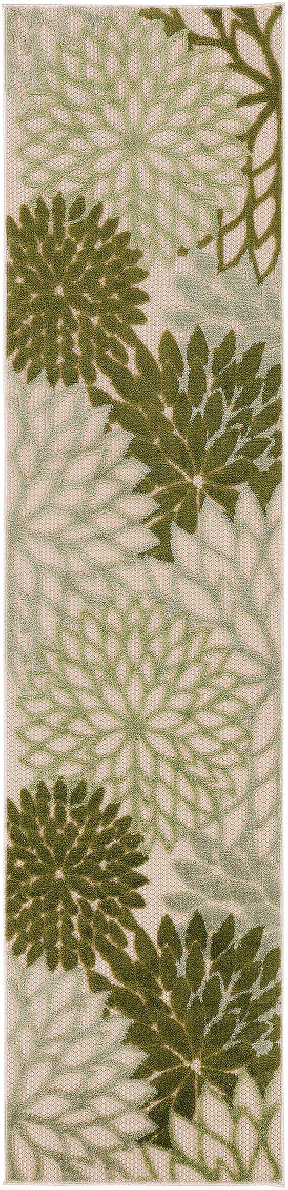 Aloha ALH05 Ivory Green Rug