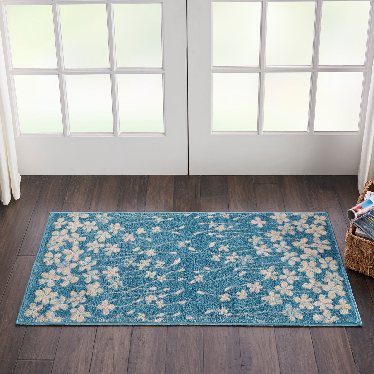 Tranquil TRA04 Turquoise Rug