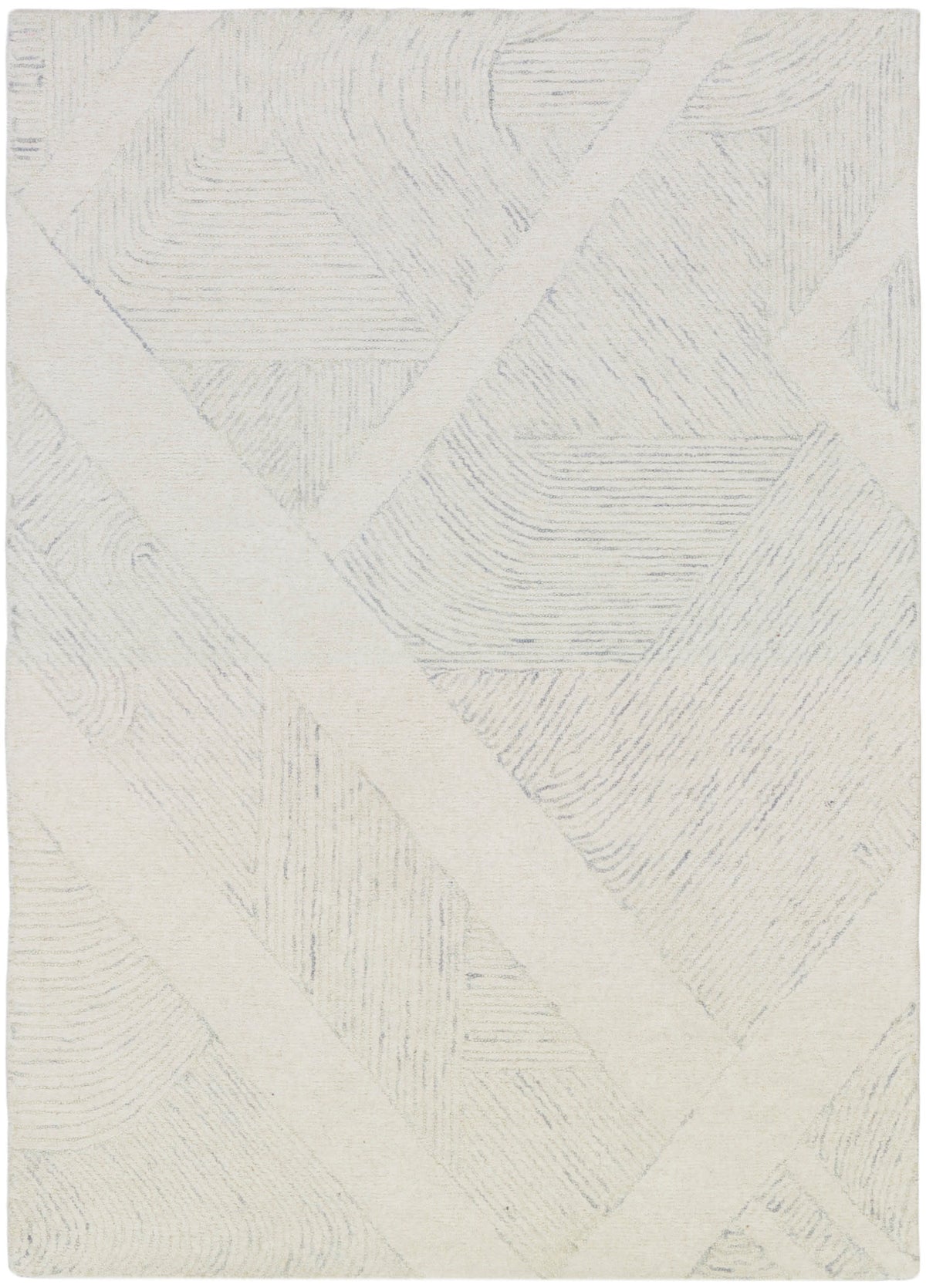 Pure Patterns PRN01 Ivory Grey Rug