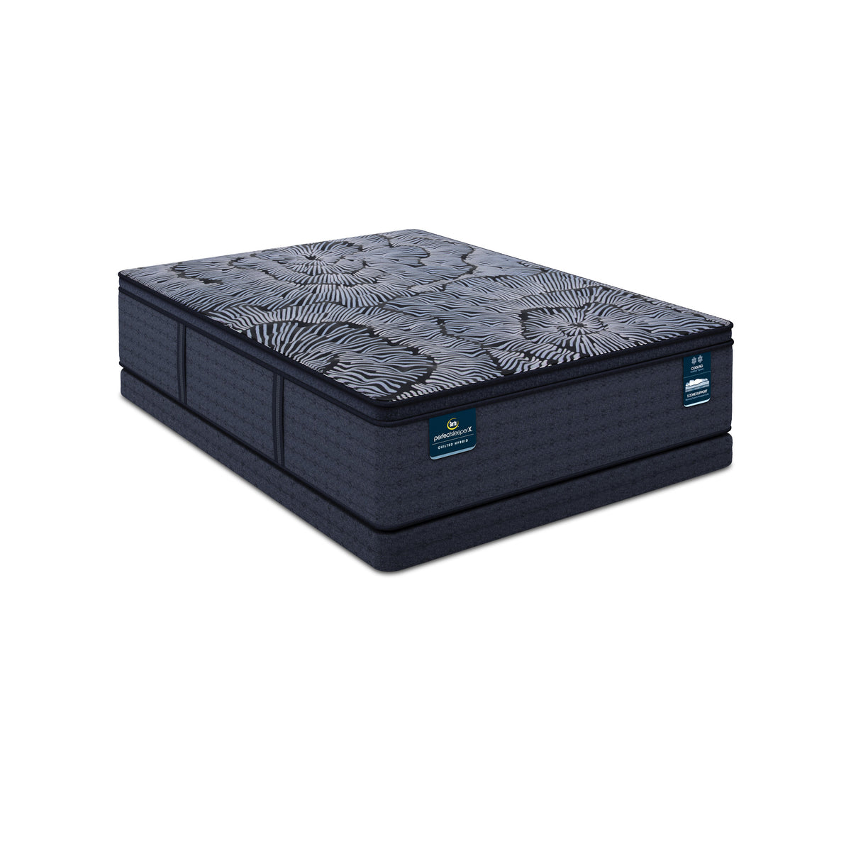Perfect Sleeper X Lexton 14.25" Hybrid Medium Pillow Top Mattress