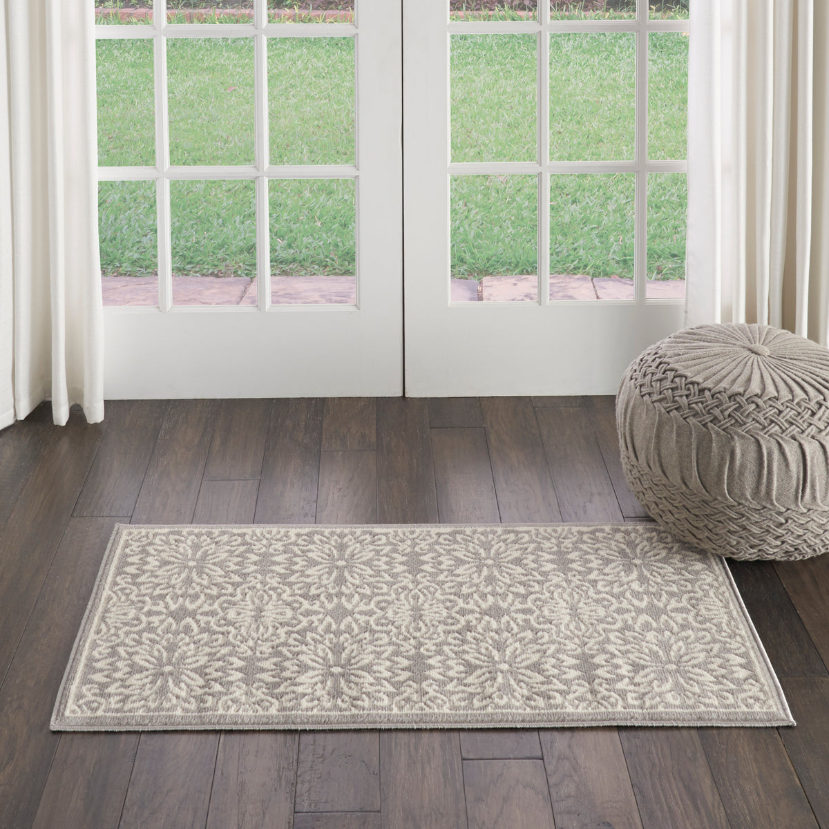 Jubilant JUB06 Ivory Grey Rug