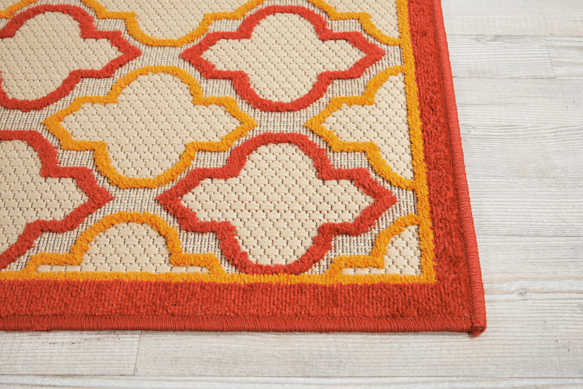 Aloha ALH06 Red Rug