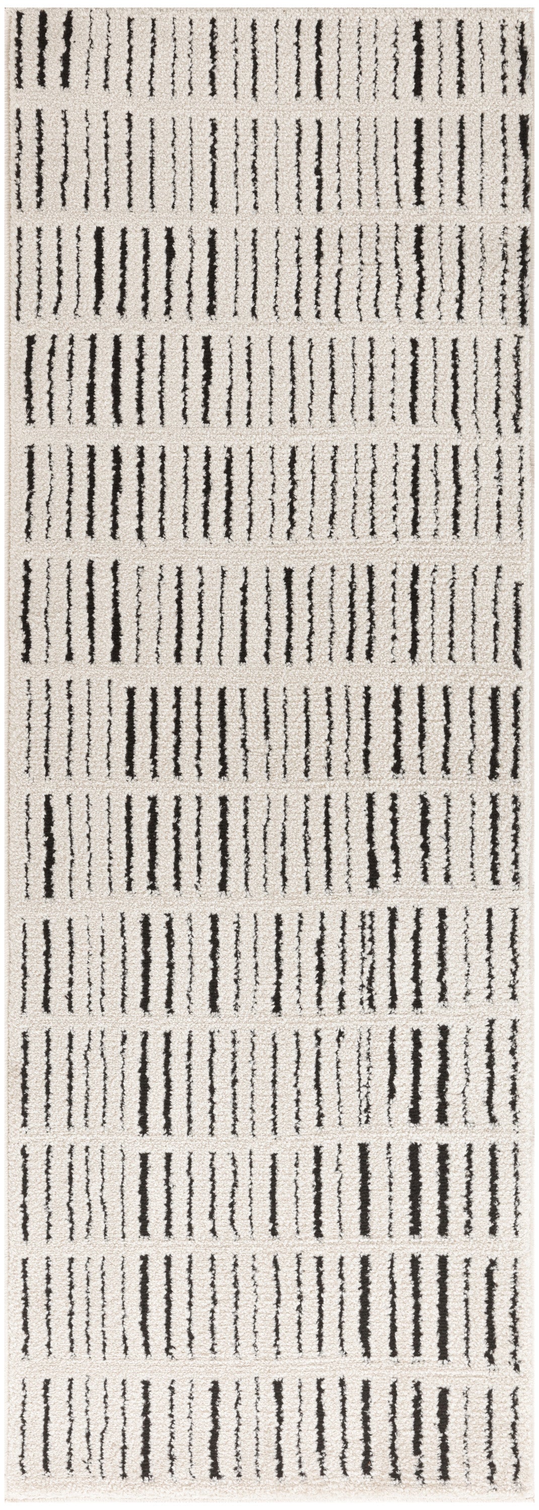 Modern Comfort MNC03 Ivory Black Rug