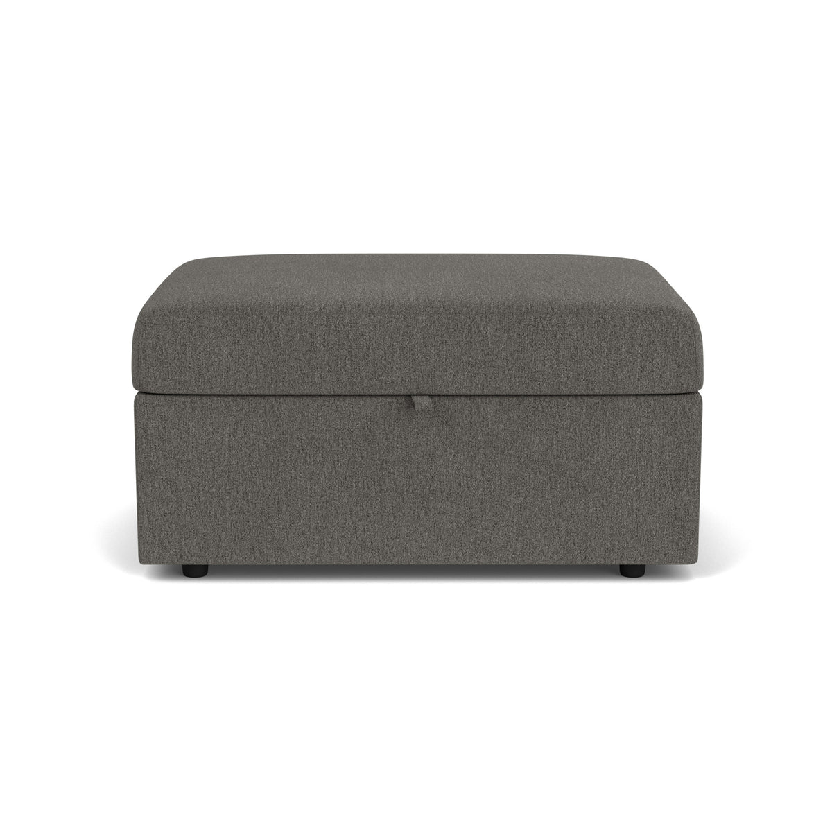 Sky Fabric Storage Ottoman