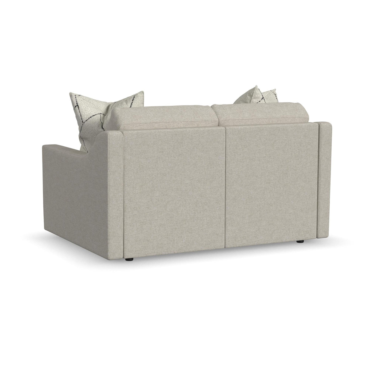 Sky Fabric Loveseat 58" W