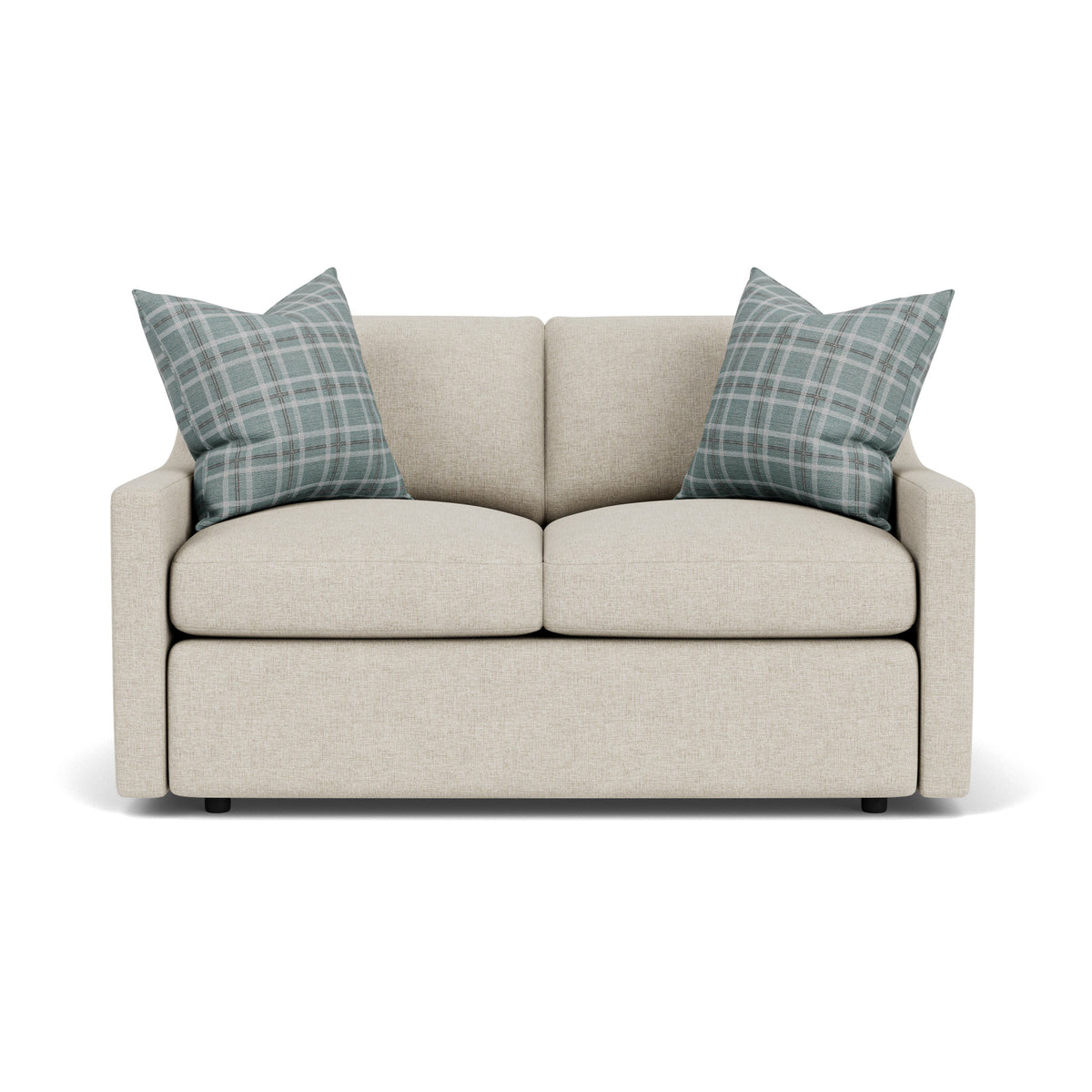 Sky Fabric Loveseat 58" W