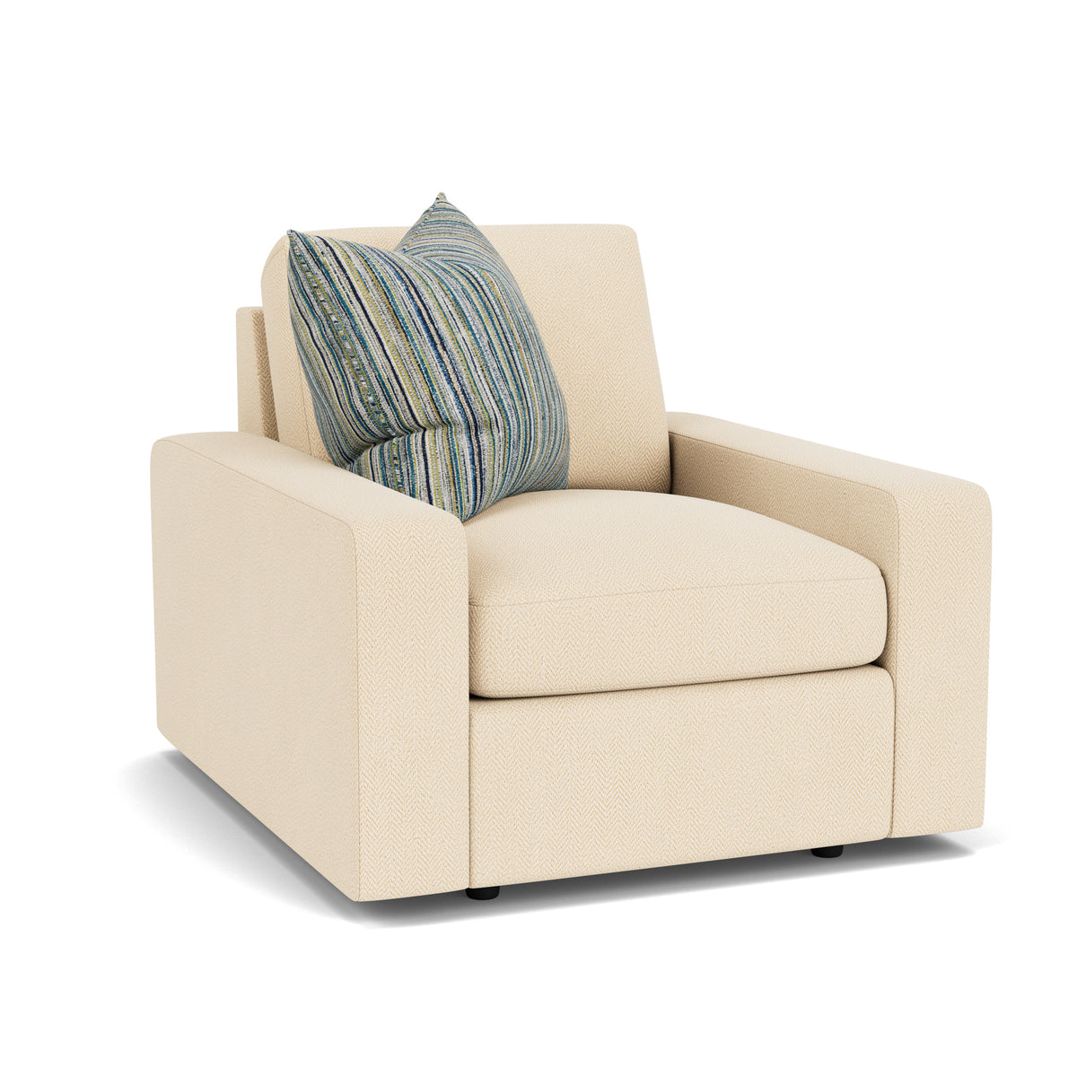 Sky Fabric Chair 43" W