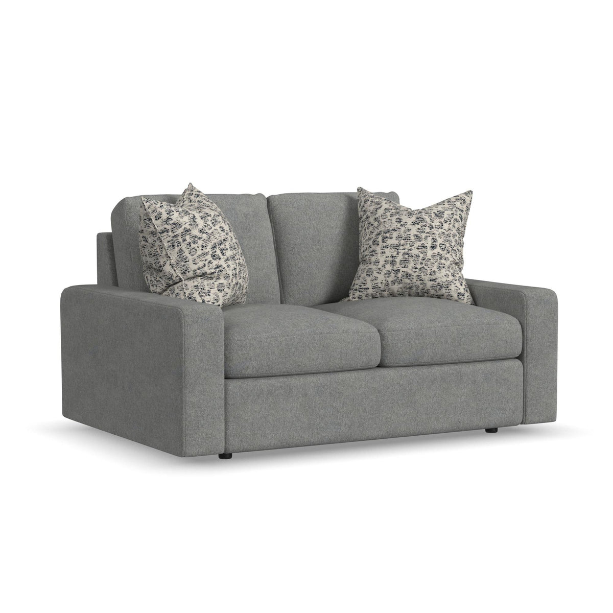 Sky Fabric Loveseat 64" W