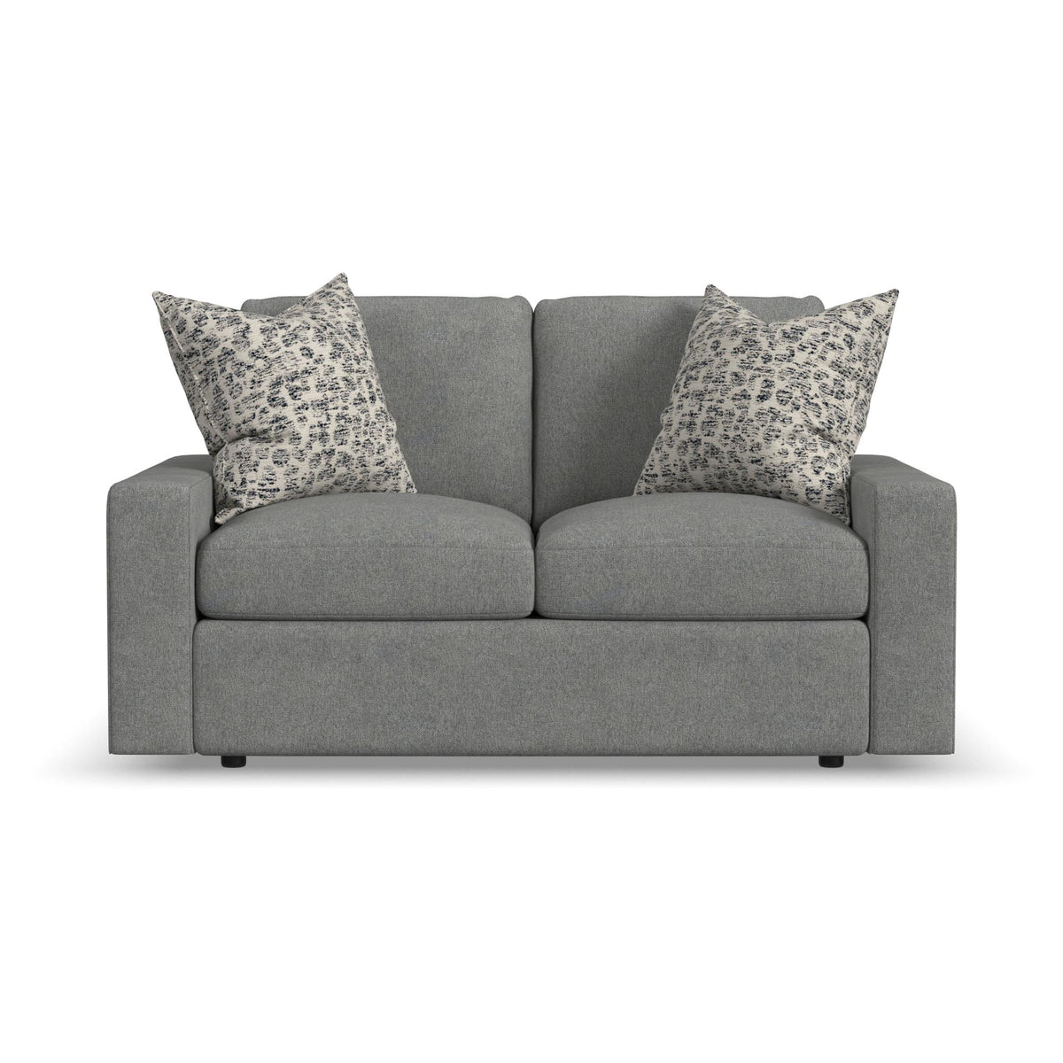 Sky Fabric Loveseat 64" W
