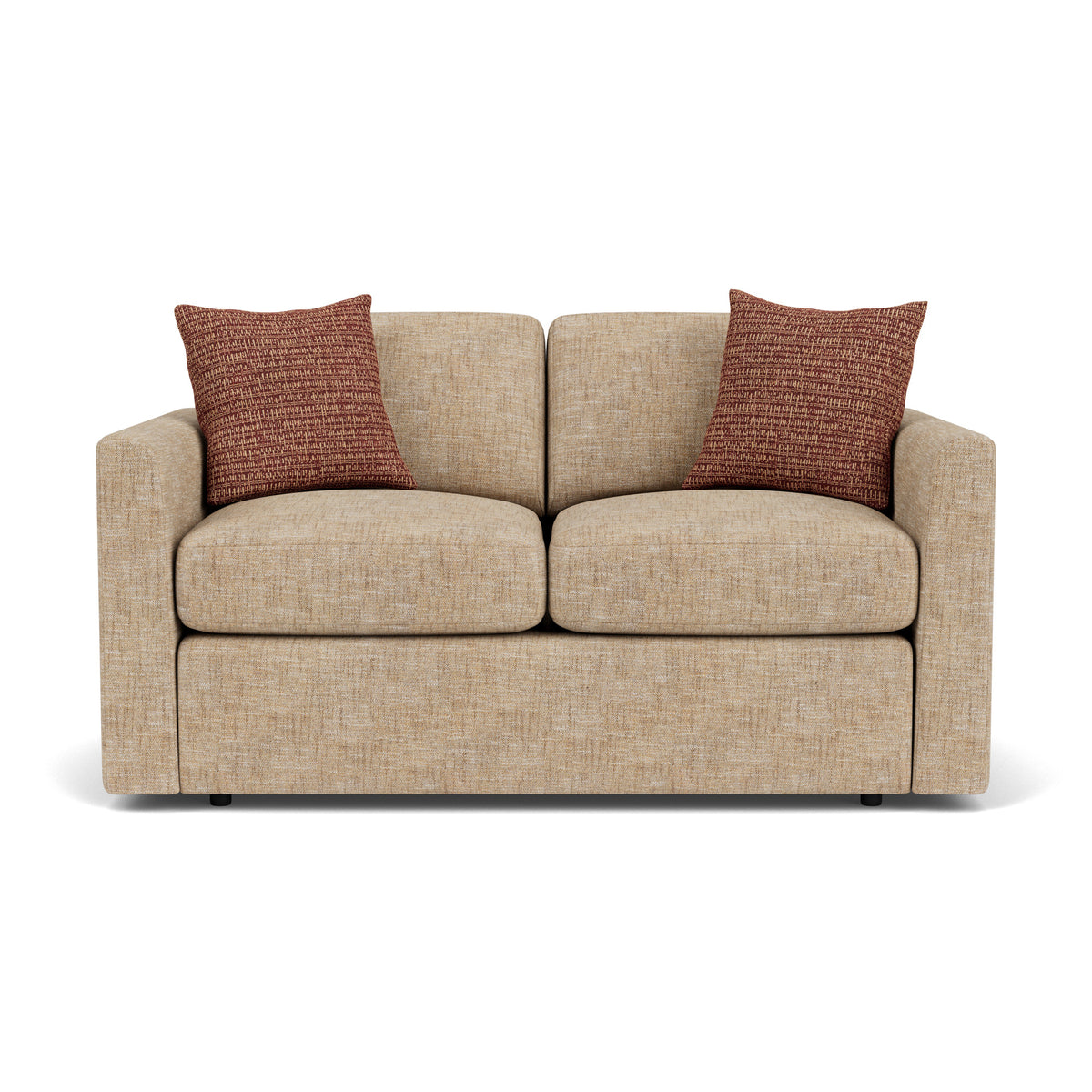 Sky Fabric Loveseat 62" W