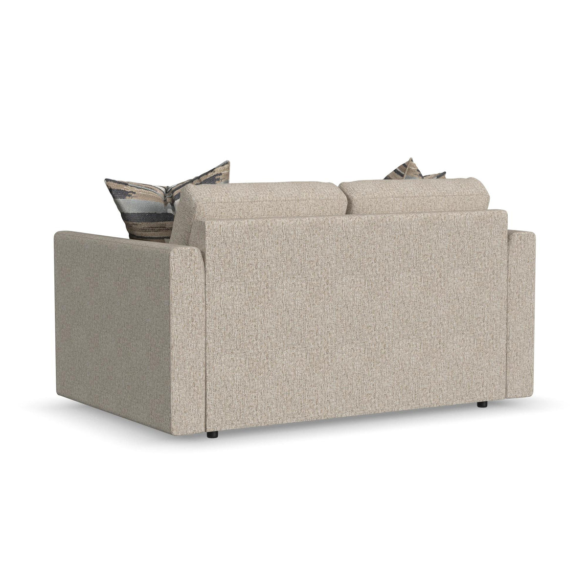 Sky Fabric Loveseat 62" W