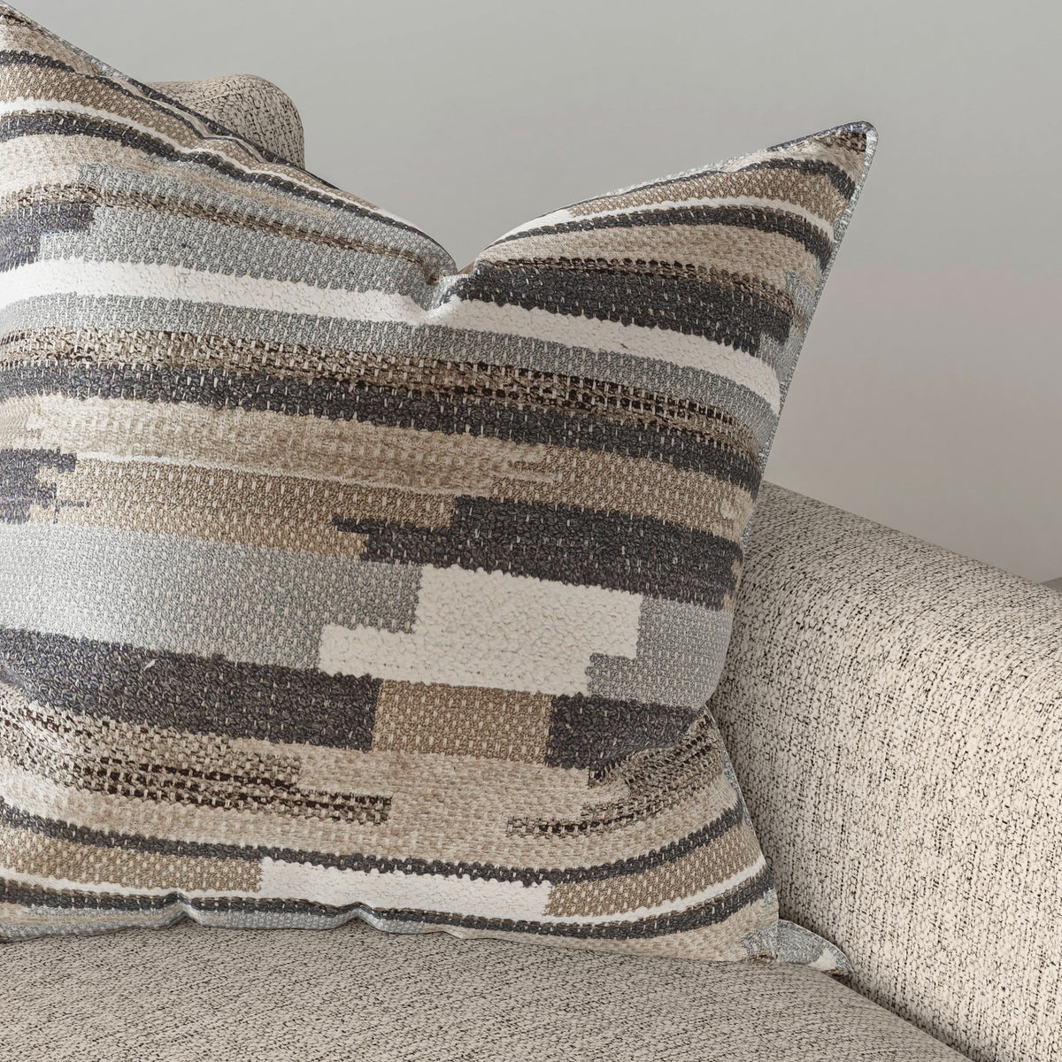 Sky Fabric Sofa 87" W