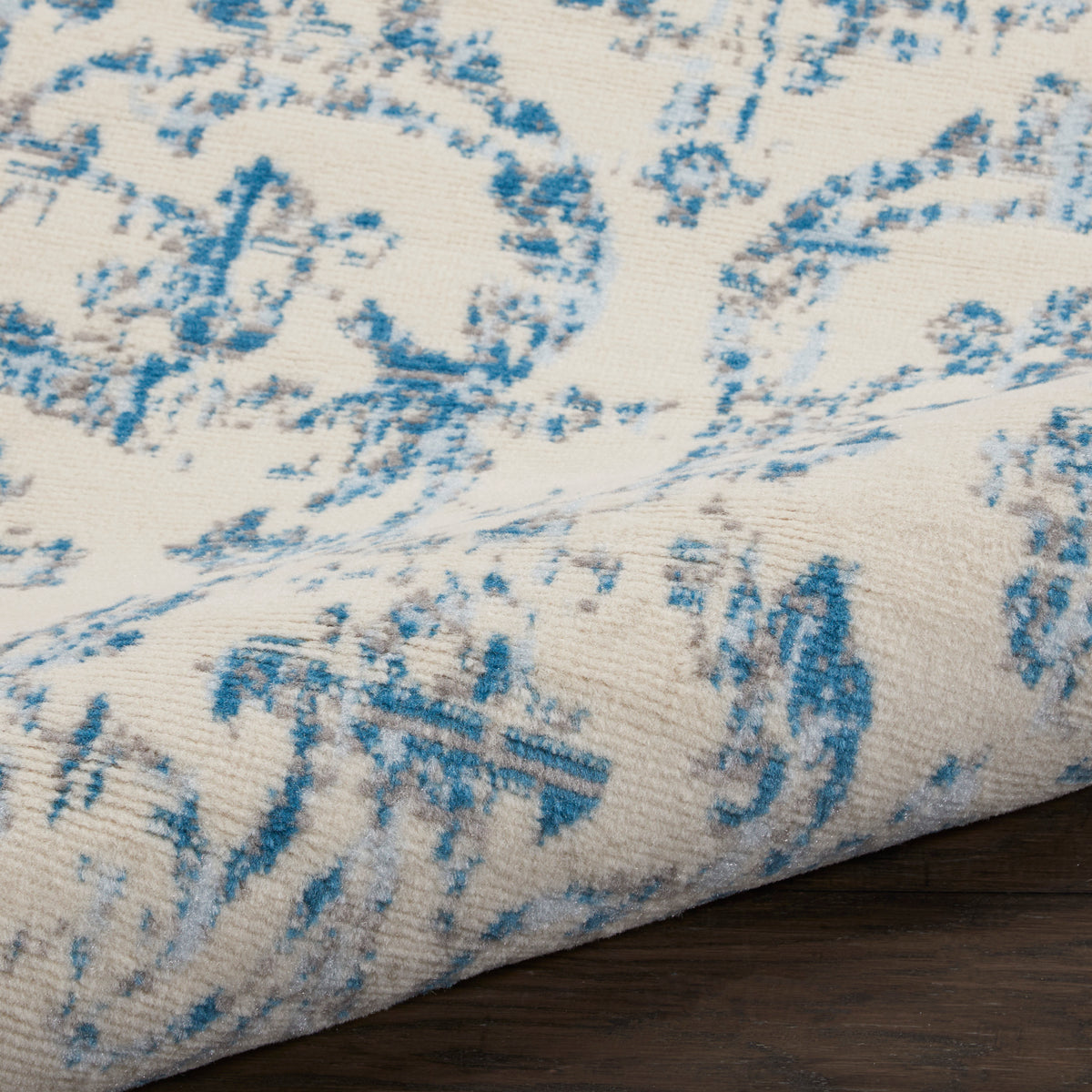 Jubilant JUB09 Ivory Blue Rug