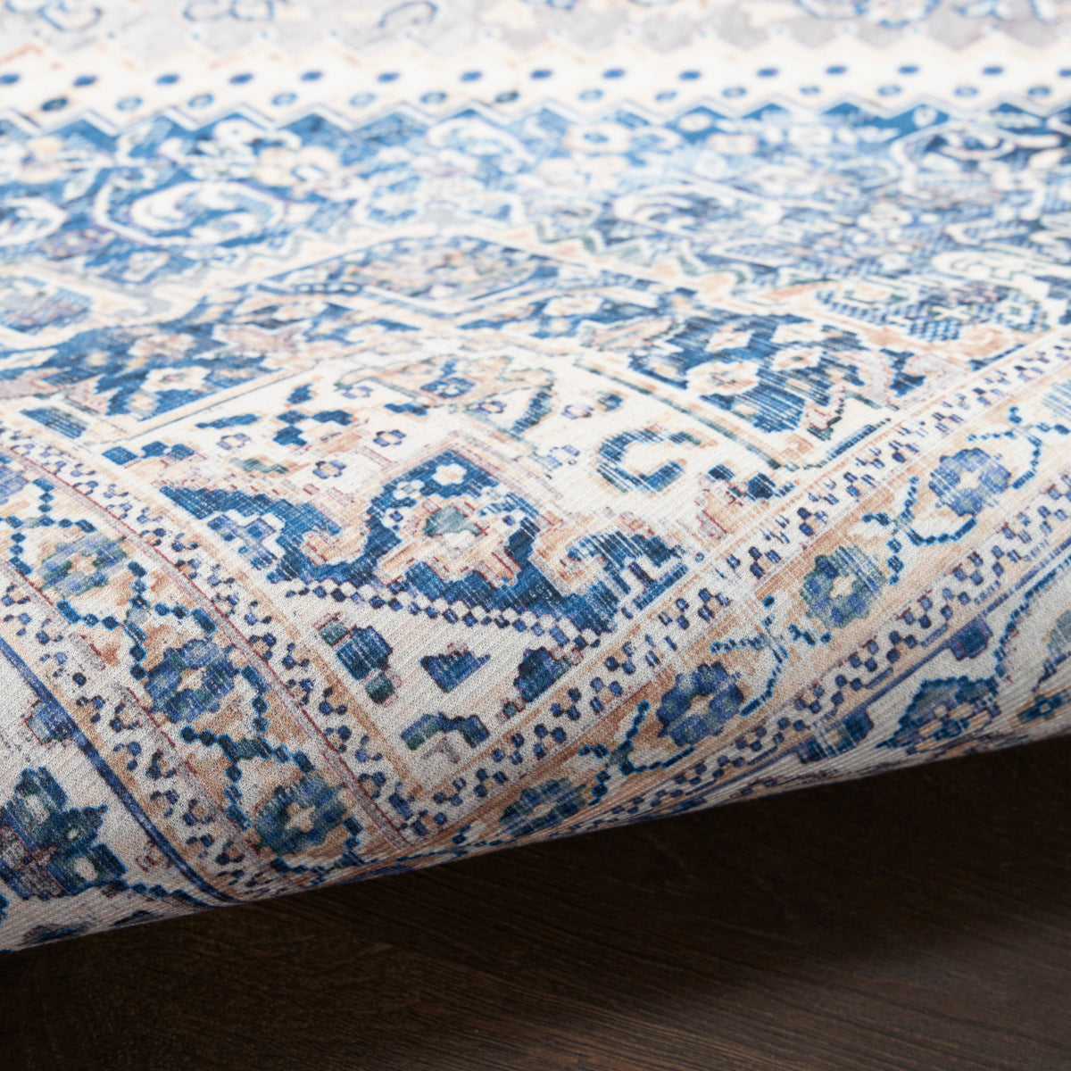 Vintage Home VNH01 Beige Blue Rug