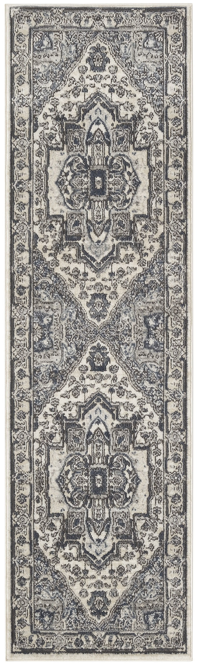 Quarry QUA18 Ivory Navy Rug