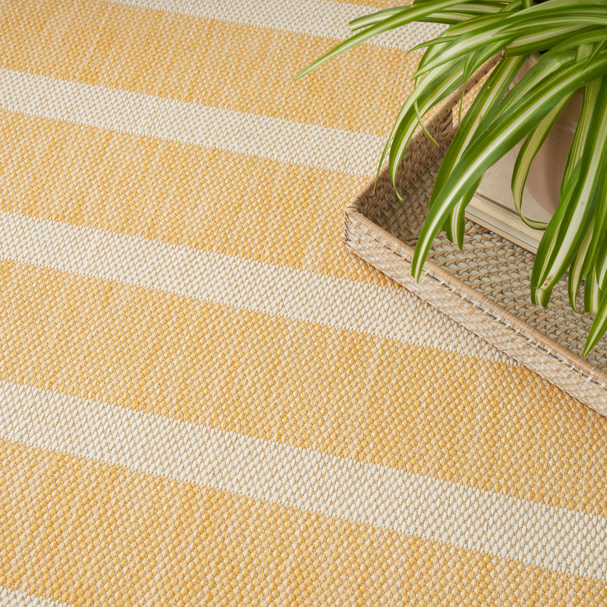 Positano POS03 Yellow Ivory Rug