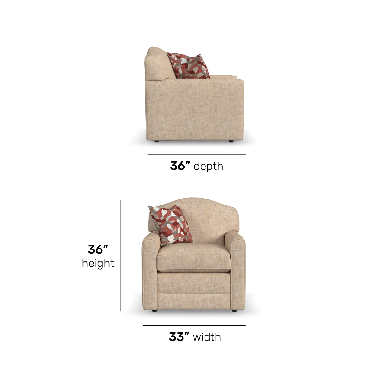 Aggie Fabric Chair